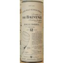 Balvenie 12 J. First Fill Barrel