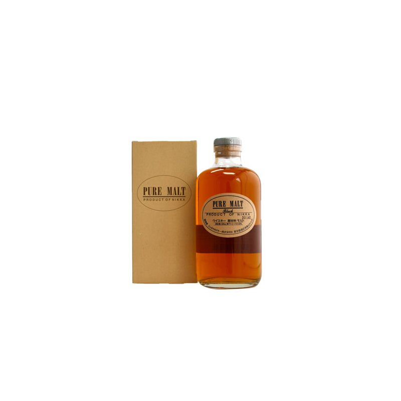Nikka Black Smoky & Mellow - Pure Malt - 43 % - 0,5 l