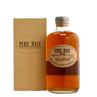 Nikka Black "Smoky & Mellow" - Pure Malt - 43 % - 0,5 l