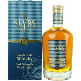 SLYRS Malt Whisky - 55,6 %  -Vol.Fassst&auml;rke -  0,7 l