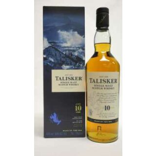 Talisker - 10 J. - 45,8 %  -  0,2 l