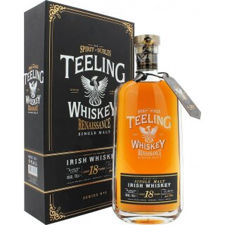 Teeling Renaissance Single Malt Whiskey- 18 Jahre - 46 % - 0,7  l