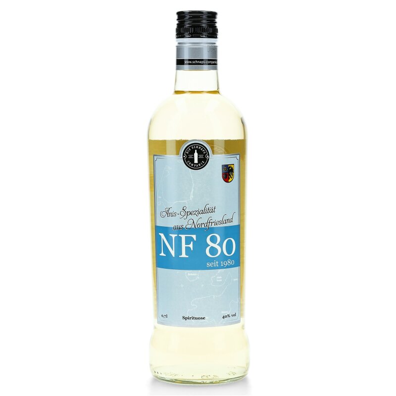 NF 80 - Anis-Spezialität aus Nordfriesland 40% Vol. 0,7l